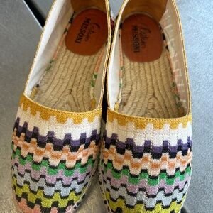 Missoni Colorful Zigzag Espadrilles